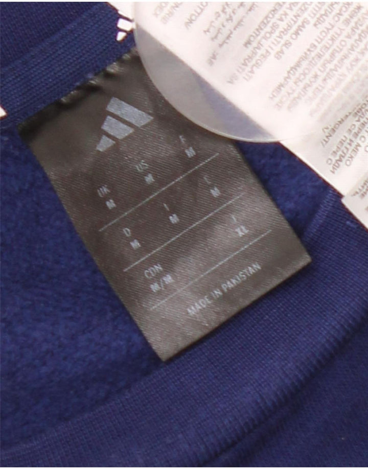 Adidas muška majica s kratkim rukavima, srednje tamnoplavi pamuk