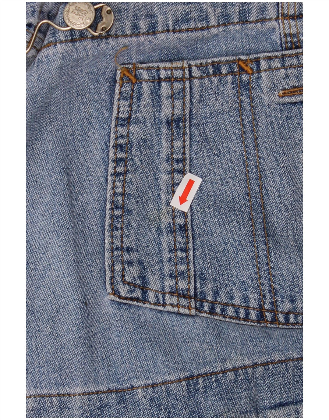 Vintage ženske majice za trudnice Traperice velike W40 L30 plavi pamuk