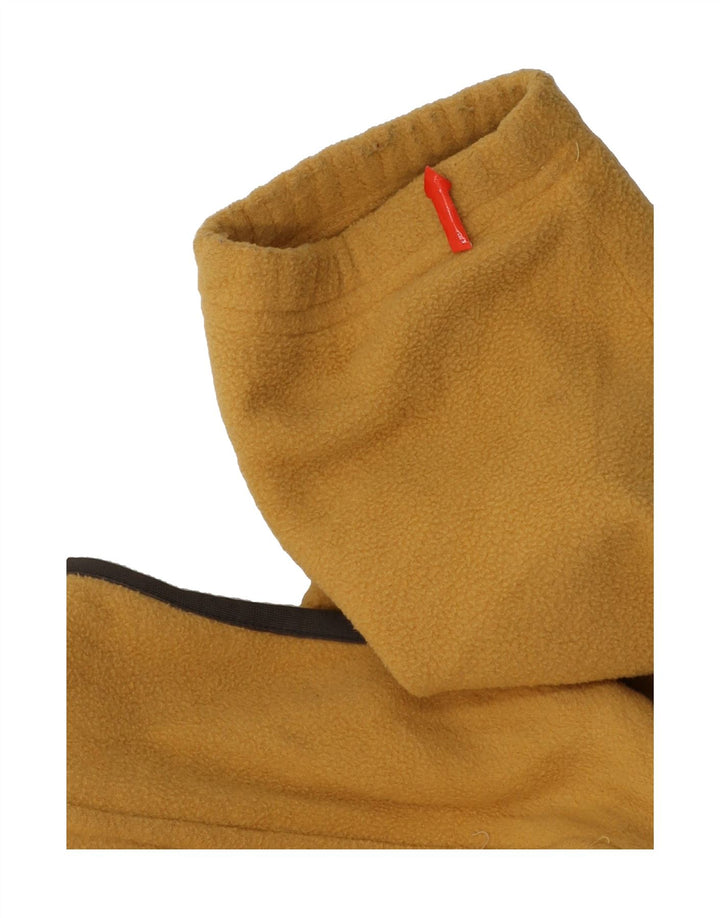 IZOD Mens Zip Neck Fleece Jumper Large Yellow Polyester Vintage Izod and Second-Hand Izod from Messina Hembry 