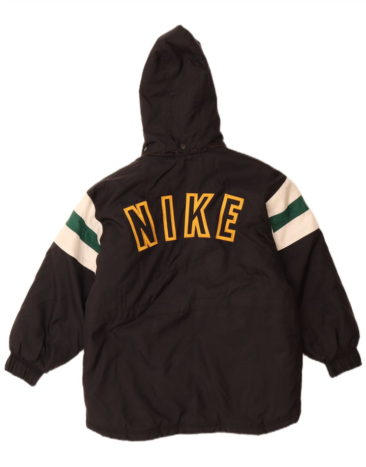 Nike Boys Oversized Graphic Podstavljena jakna 9-10 godina srednje crna