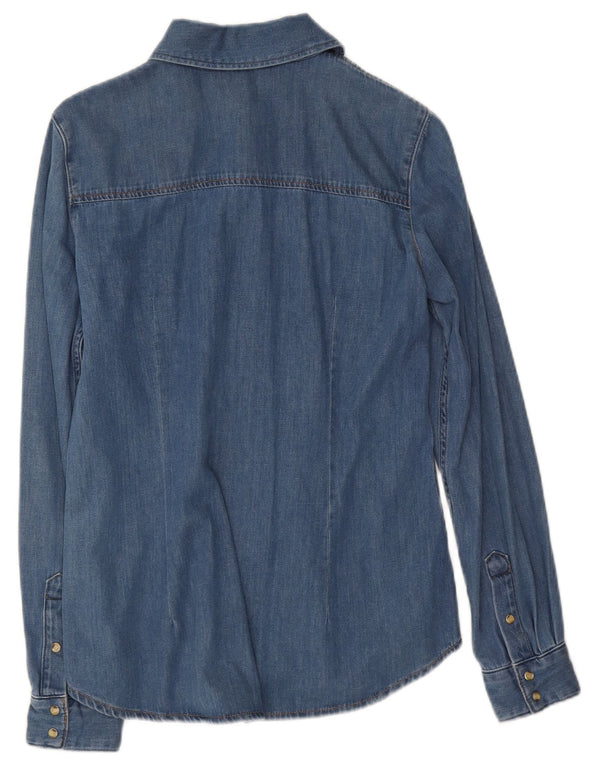 Ženska traper košulja Massimo Dutti UK 10 Small Blue