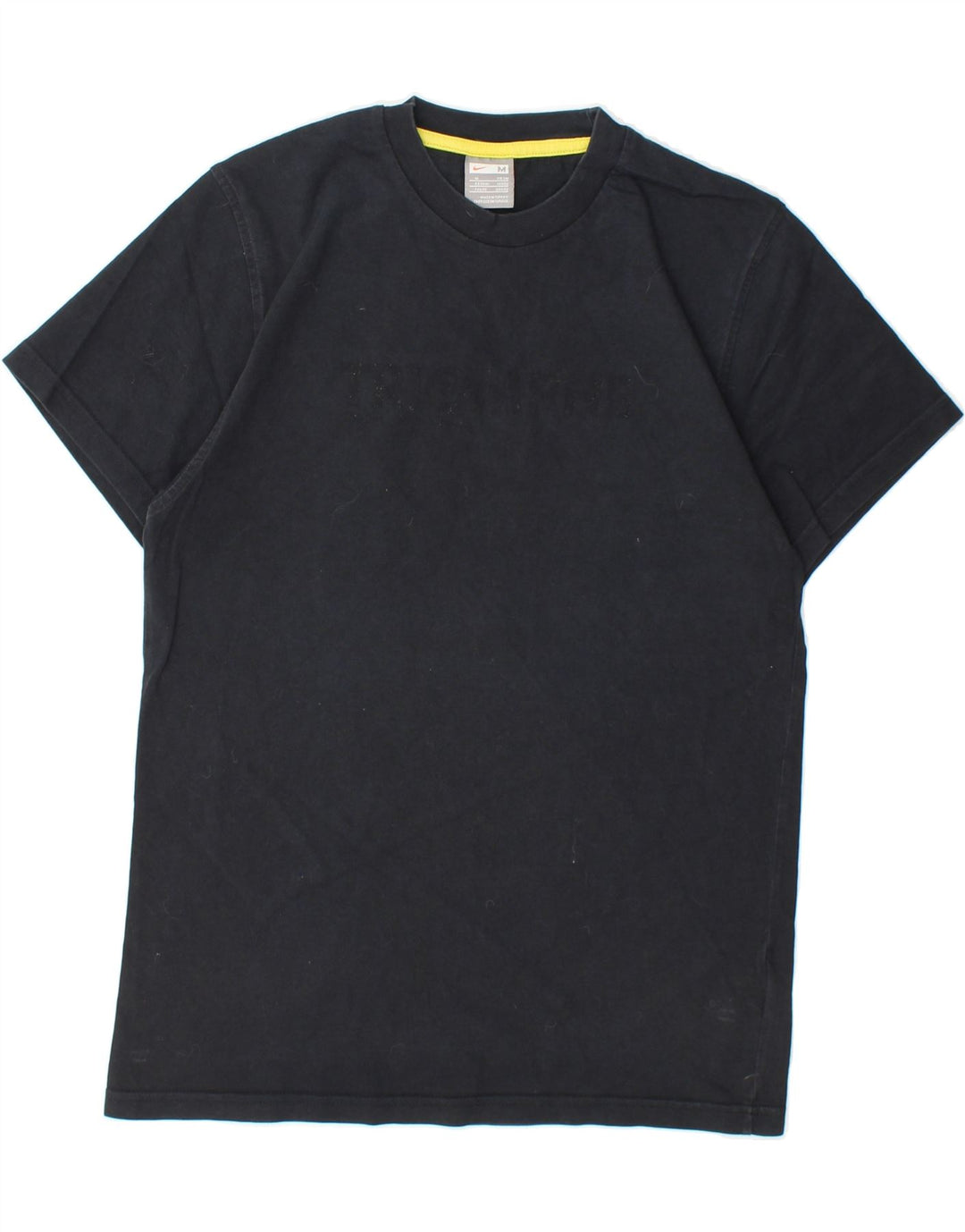 NIKE Mens T-Shirt Top Medium Black Cotton Vintage Nike and Second-Hand Nike from Messina Hembry 