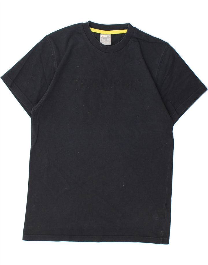 NIKE Mens T-Shirt Top Medium Black Cotton Vintage Nike and Second-Hand Nike from Messina Hembry 