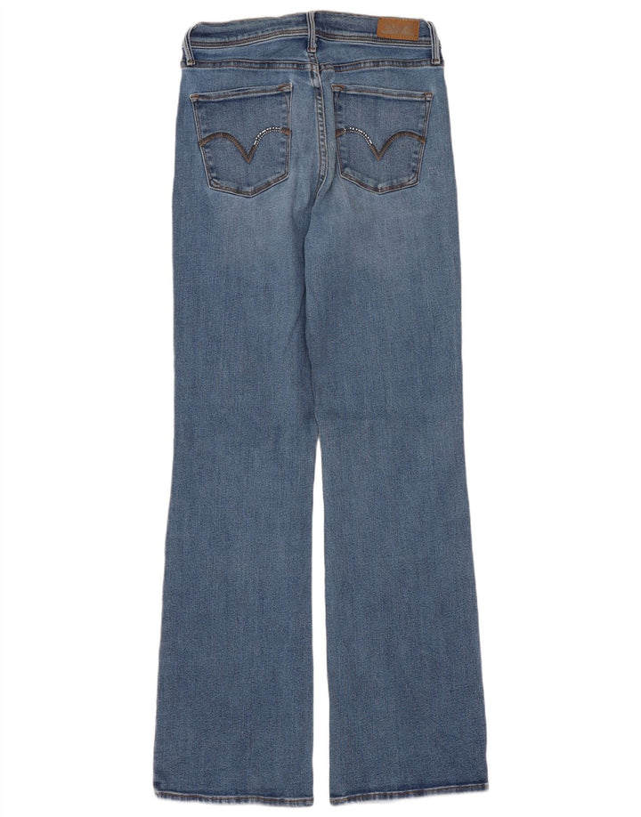 LEVI'S Ženske Bootcut traperice US 8 srednje W29 L32 plavi pamuk