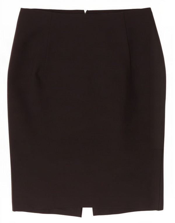 Zara Womens Pencil Skirt EU 38 Small W28 Black Polyester