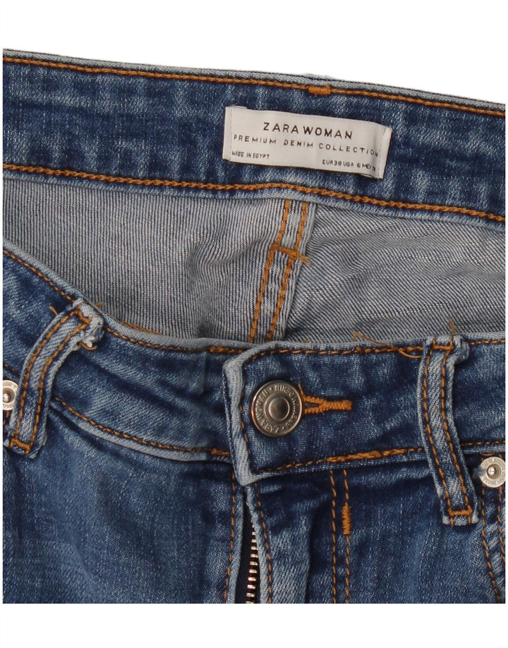 ZARA ženske traperice uskog kroja EU 38 male W28 L28 plave
