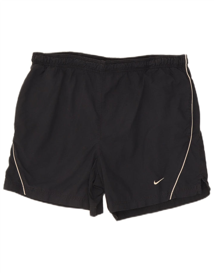 Velike crne muške sportske kratke hlače Nike