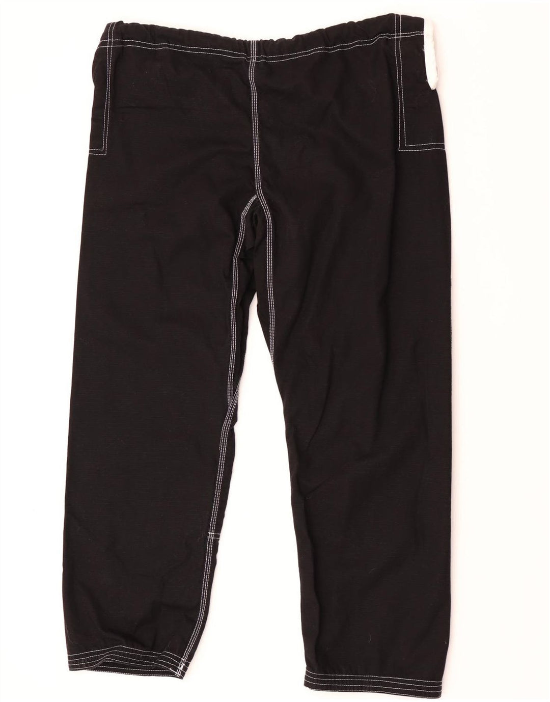 Vintage muške grafičke trenirke, velike crne pamučne hlače