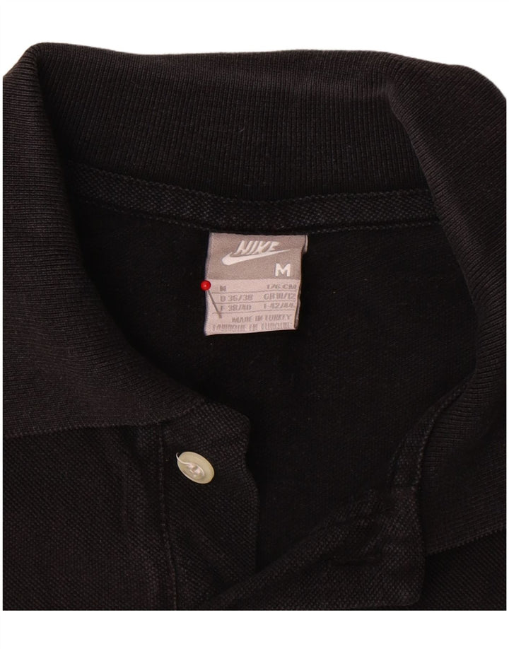 Nike ženska polo majica UK 10/12 Srednje crni pamuk