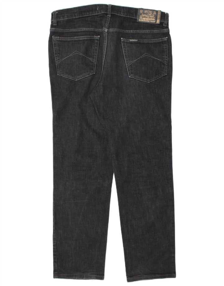 Carrera Mens 700 Regular Fit Straight Jeans IT 52 XL W36 L30 Sivi pamuk