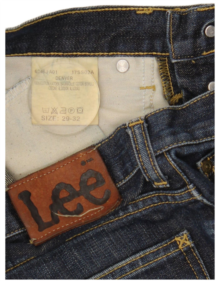Lee Mens Denver Bootcut traperice W29 L32 Plavi pamuk