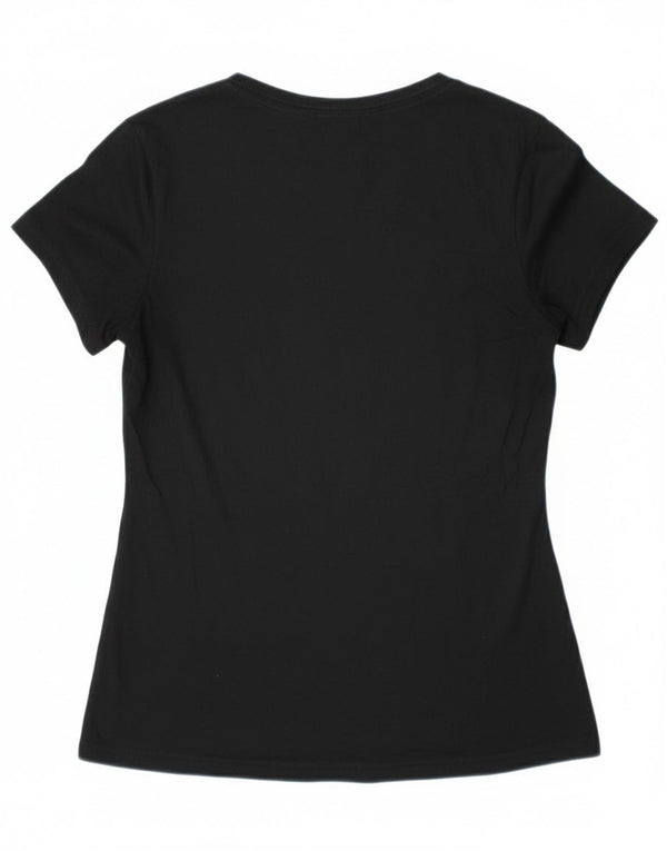 Nike Ženska majica kratkih rukava s mačkama za odbojku UK 12 srednje crna