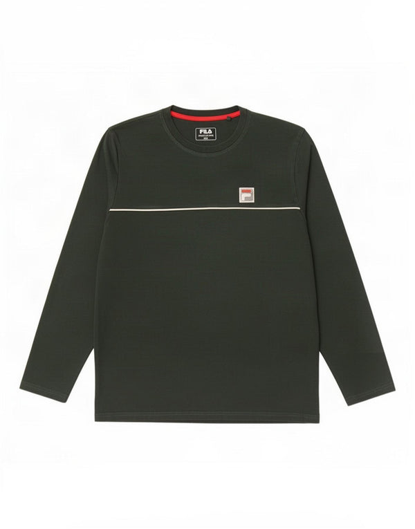 Fila muška majica dugih rukava 2XL, zeleni pamuk