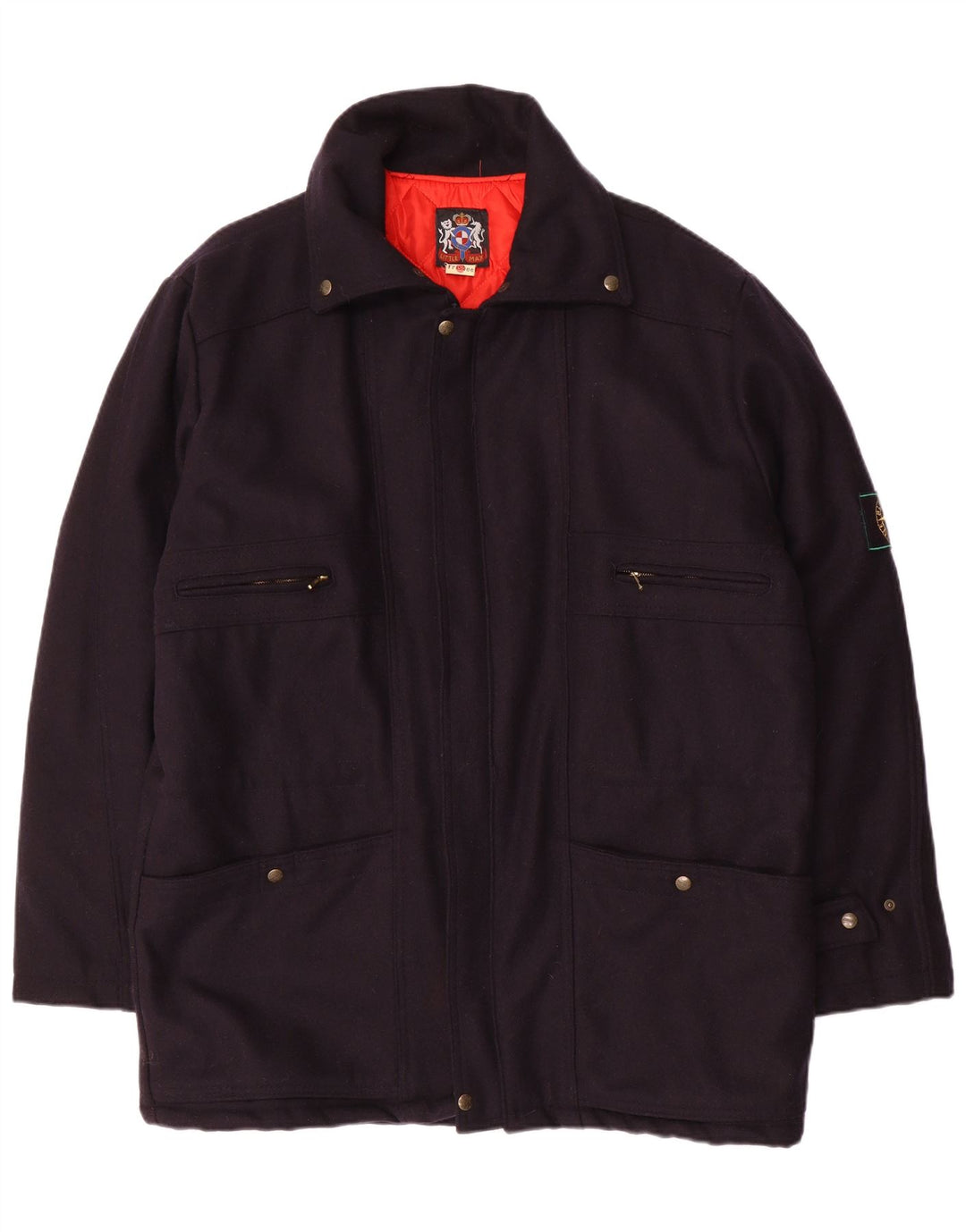 VINTAGE muška vjetrovka kaput IT 56 3XL tamnoplava