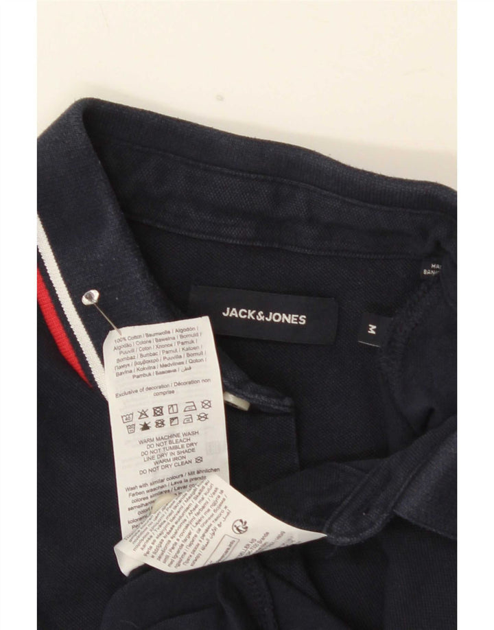 Jack & Jones muška polo majica Srednje tamnoplavi pamuk na pruge