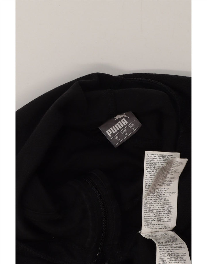 PUMA muški AC Milan Graphic Zip pulover s kapuljačom Srednje crni pamuk