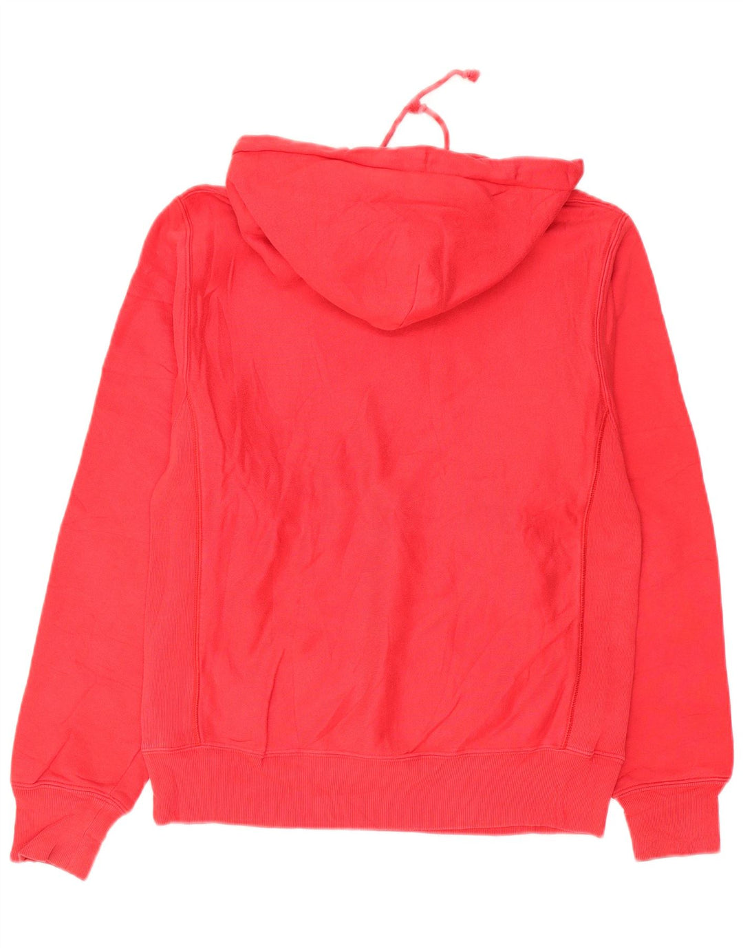 CHAMPION Mens Hoodie Jumper Small Red Cotton