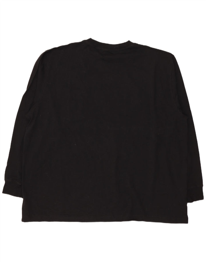 Dickies muška majica dugih rukava 2XL crni pamuk