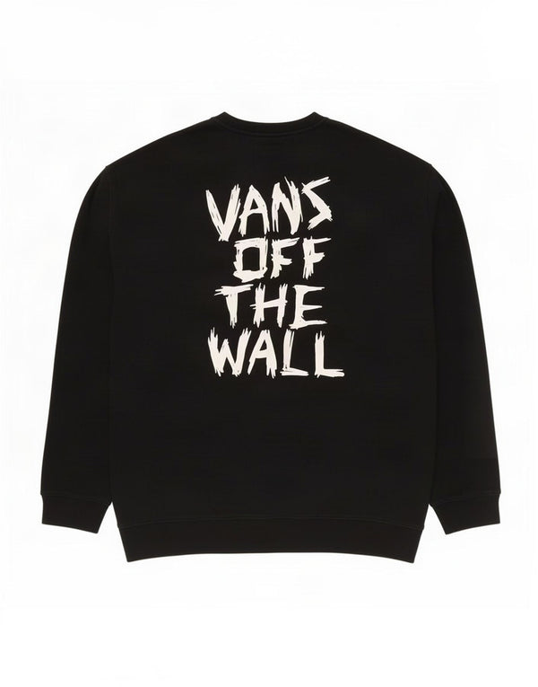 Vans muški džemper s grafičkim motivima 2XL crni pamuk