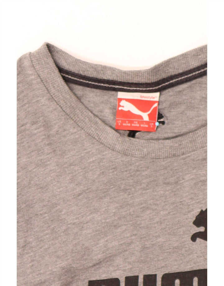 Puma muška majica kratkih rukava s grafičkim motivima Small Grey Flected
