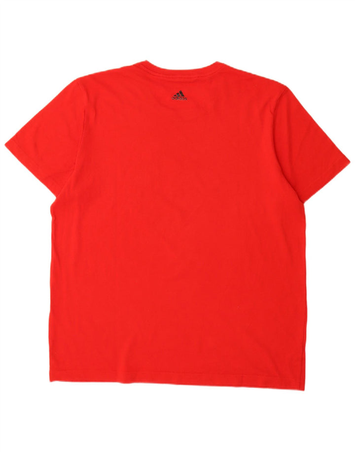 Adidas muška majica s grafičkim motivima XL crvena