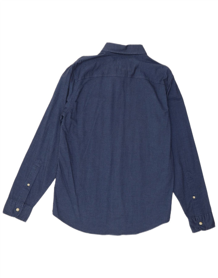 Hollister muška majica mala plava pamučna