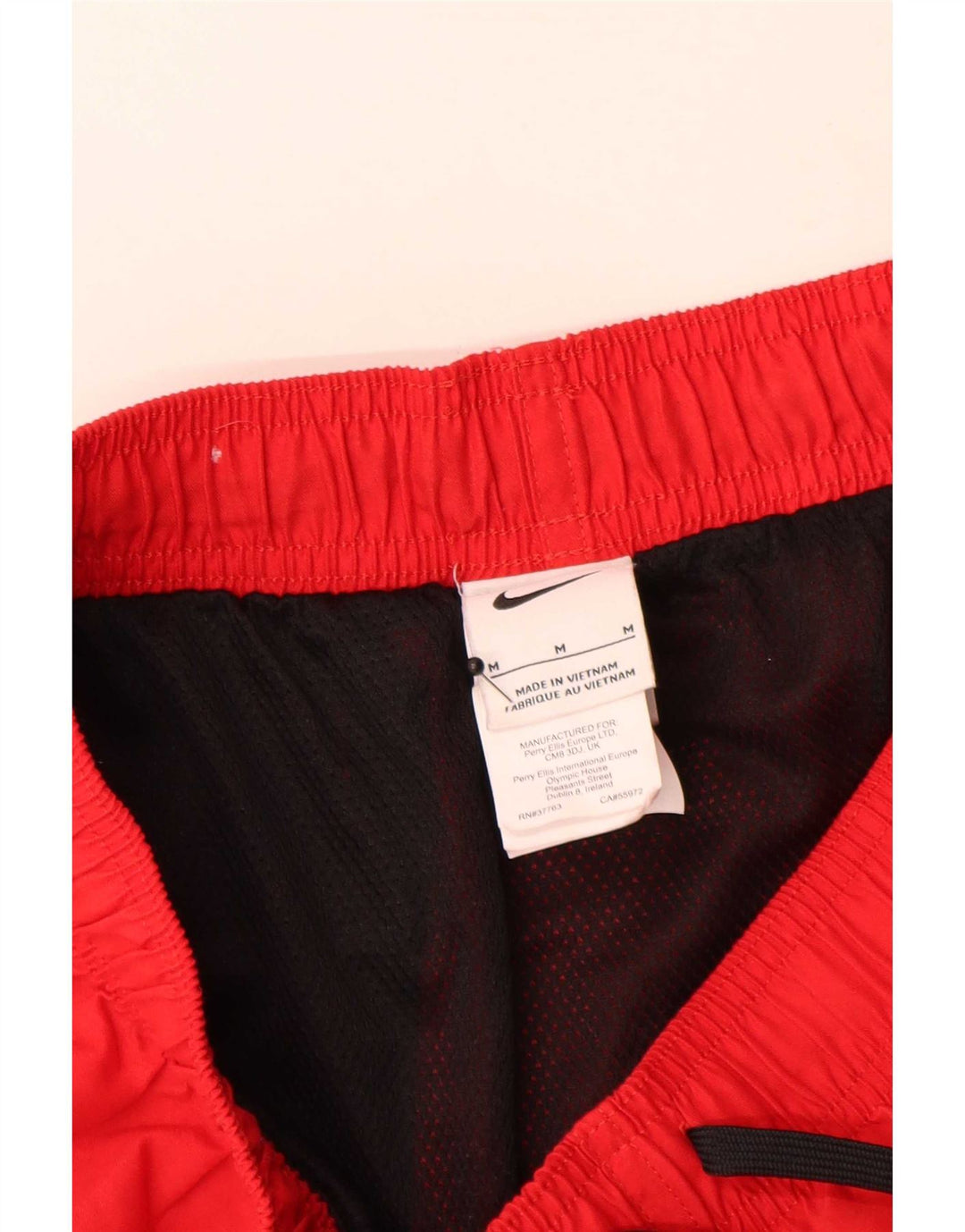 Nike muške kratke hlače za kupanje s grafičkim motivima srednje crvene boje od poliestera