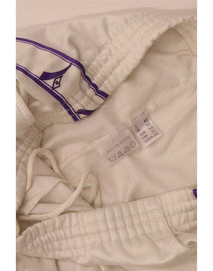 Diadora Ženske Graphic Trenirke Hlače UK 10 Mali bijeli poliester