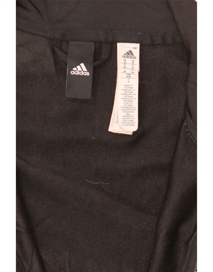 ADIDAS muška trenirka gornja jakna srednje crne boje od poliestera