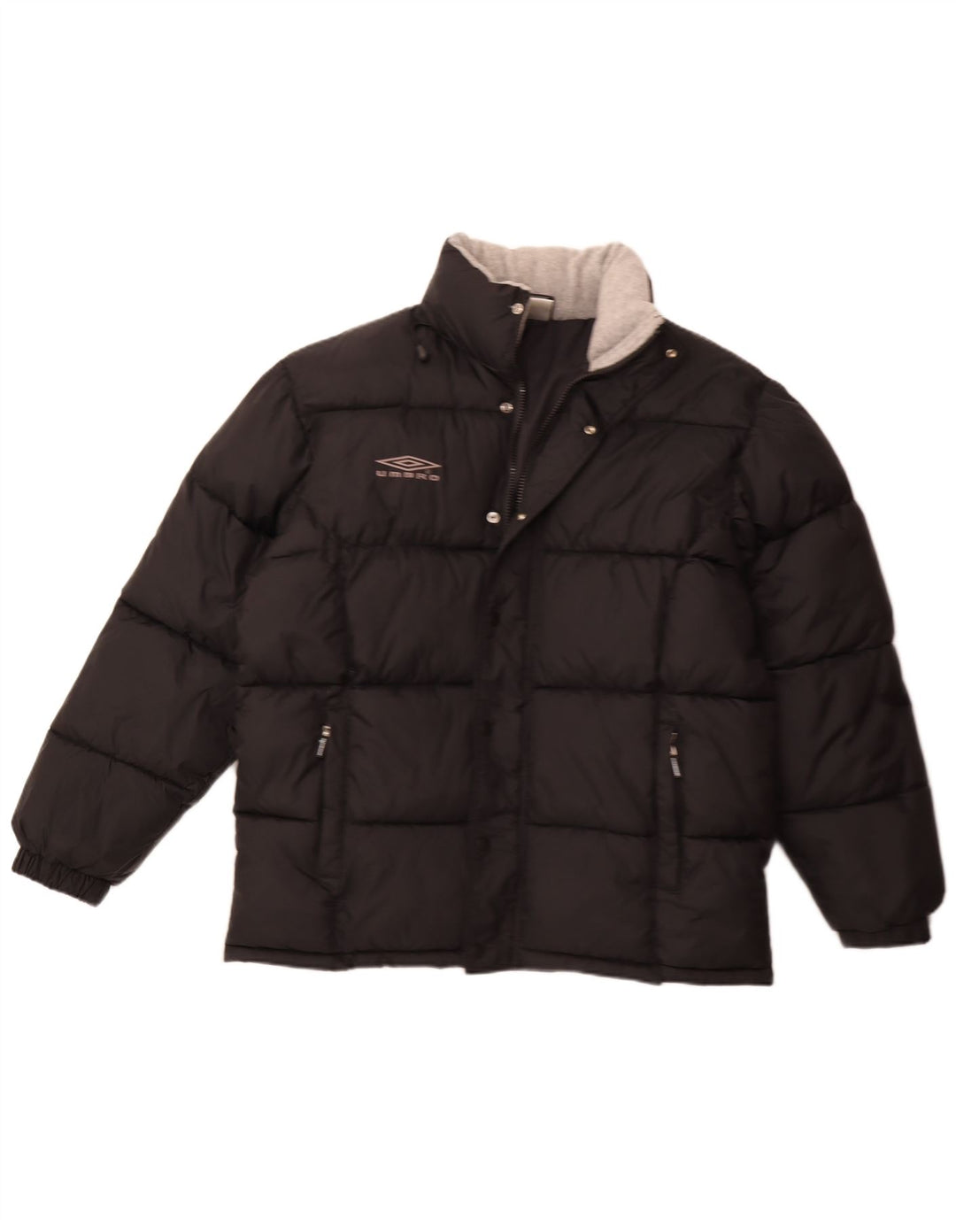 Umbro muška podstavljena jakna UK 38 Srednji crni najlon