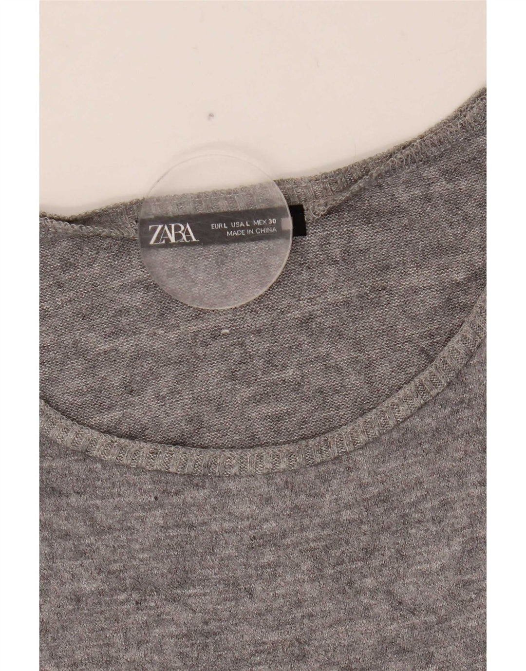 Zara ženski prsluk UK 16 Large Grey Fair Isle