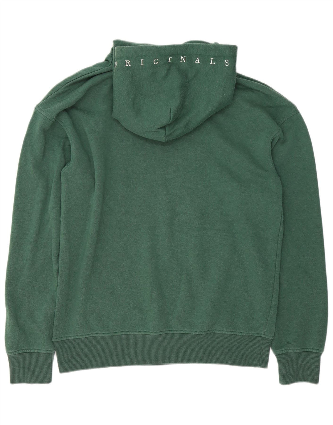 Jack & Jones muška majica s kapuljačom Srednje zeleni pamuk