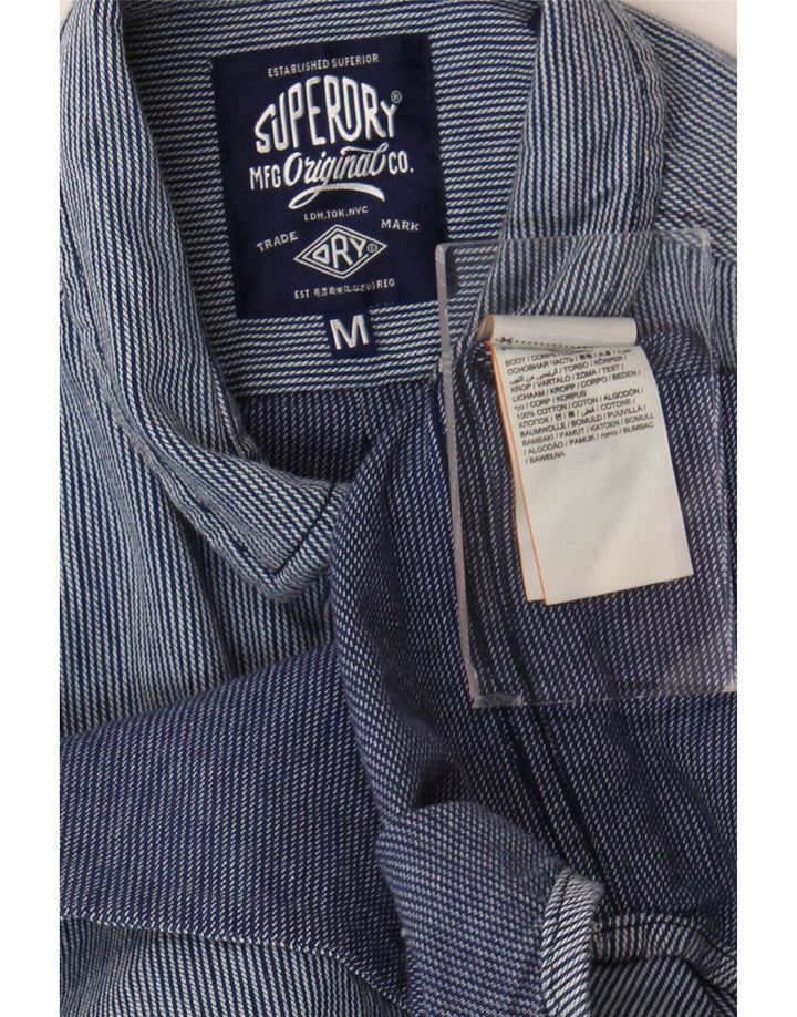 Superdry muška košulja standardnog kroja srednje tamnoplave pamučne pruge