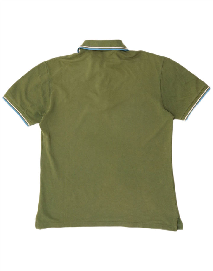 FRED PERRY Muška polo majica srednje zelene pamučne boje