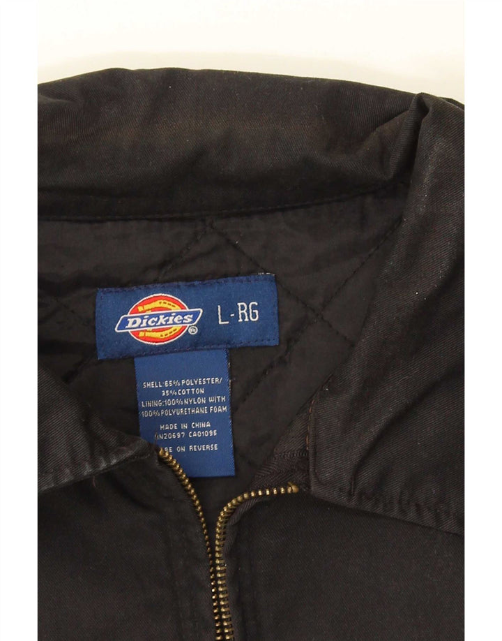 Dickies muška bomber jakna UK 40 veliki crni poliester