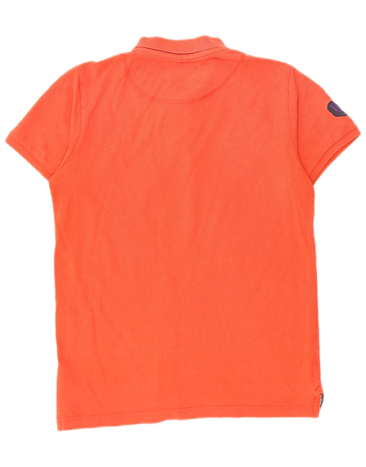 Jack & Jones muška polo majica s grafikama Mala crvena pamuk