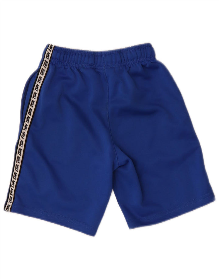 Nike Boys Graphic Sport Shorts 8-9 Years Small Blue Poliester