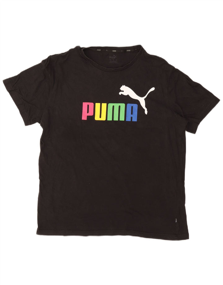 PUMA muška majica s grafičkim motivima XL crna