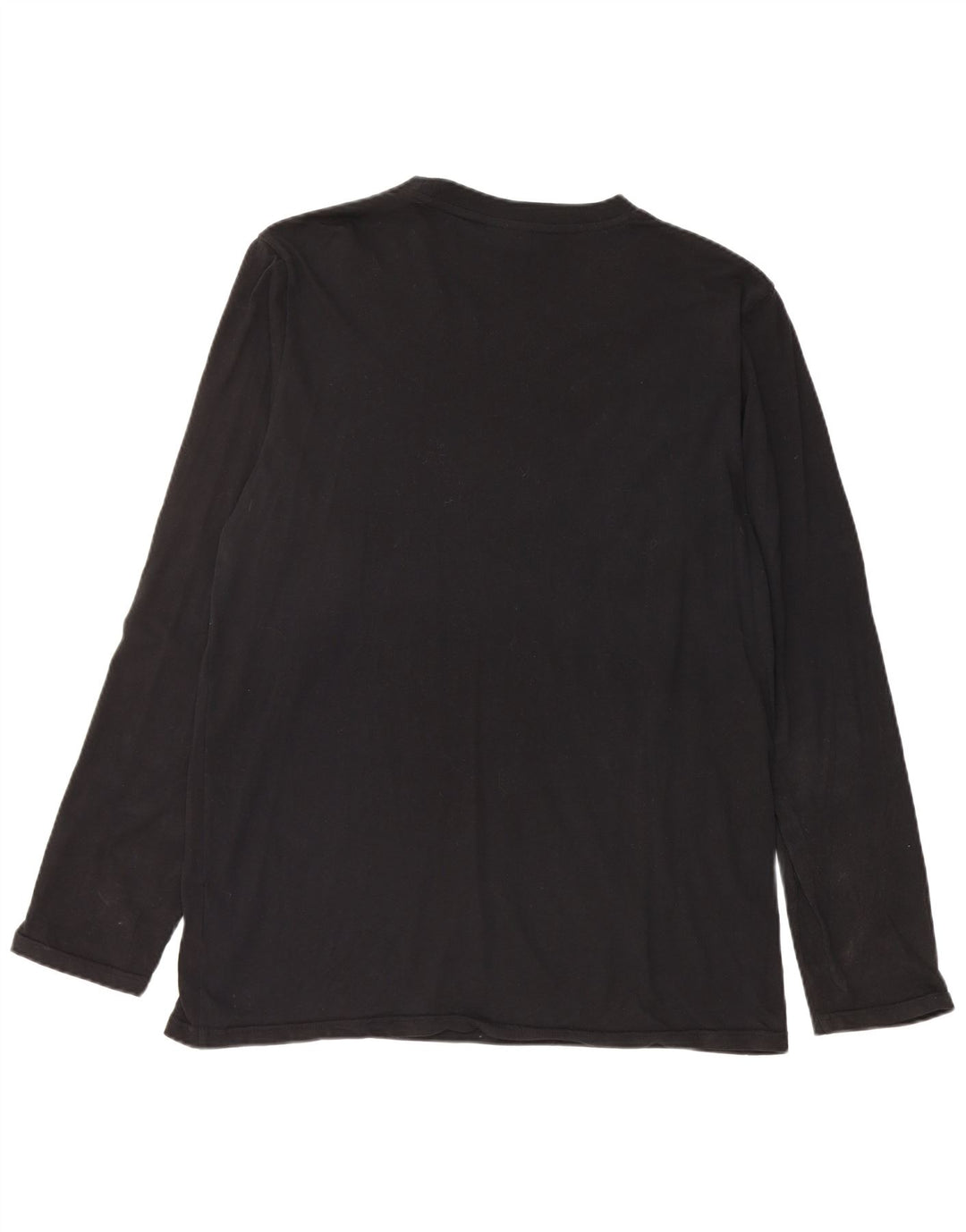 UMBRO Mens Graphic Top Long Sleeve 2XL Black Cotton