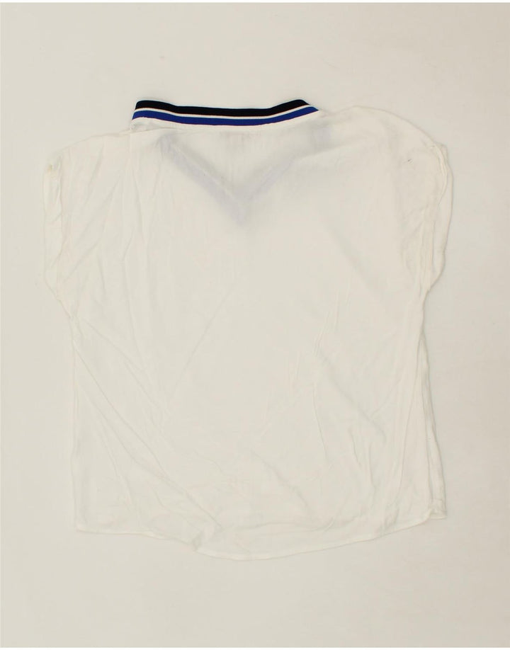ESPRIT Womens T-Shirt Top UK 12 Medium White Vintage Esprit and Second-Hand Esprit from Messina Hembry 