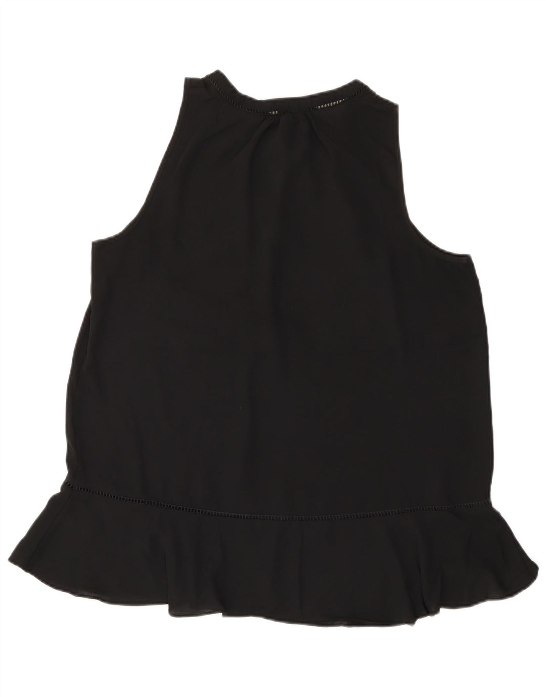 MOSSIMO ženski gornji dio bluze bez rukava UK 18 XL crni poliester