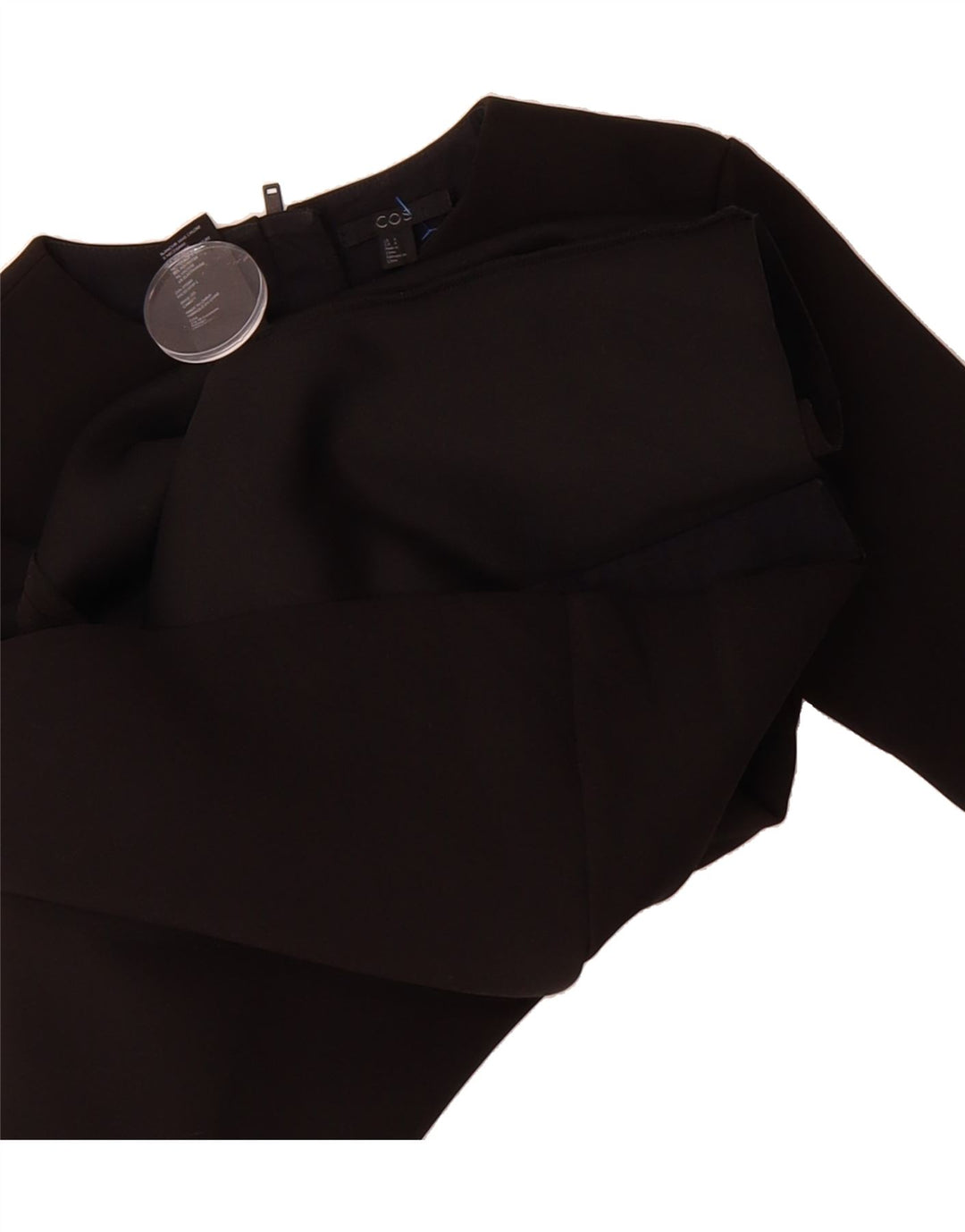 COS Womens A-Line Dress UK 6 XS  Black Polyester Vintage Cos and Second-Hand Cos from Messina Hembry 