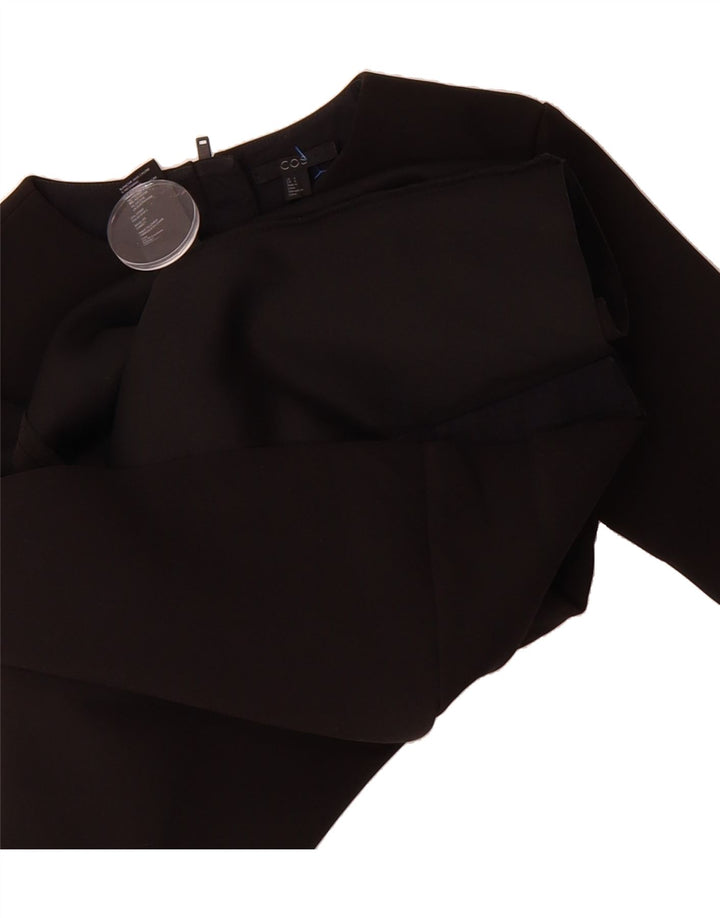 COS Womens A-Line Dress UK 6 XS  Black Polyester Vintage Cos and Second-Hand Cos from Messina Hembry 