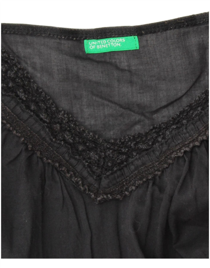 BENETTON Ženski Cami Top UK 10 Small Black