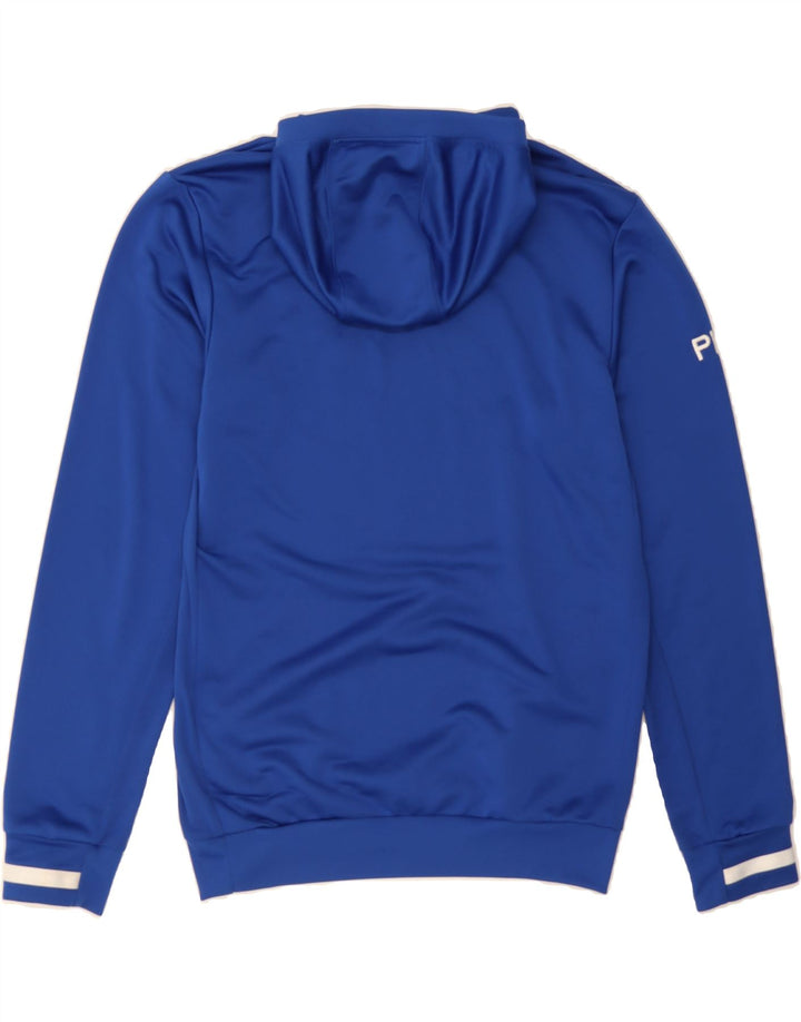 ADIDAS Mens Climacool Hoodie Jumper Medium Blue Polyester Vintage Adidas and Second-Hand Adidas from Messina Hembry 