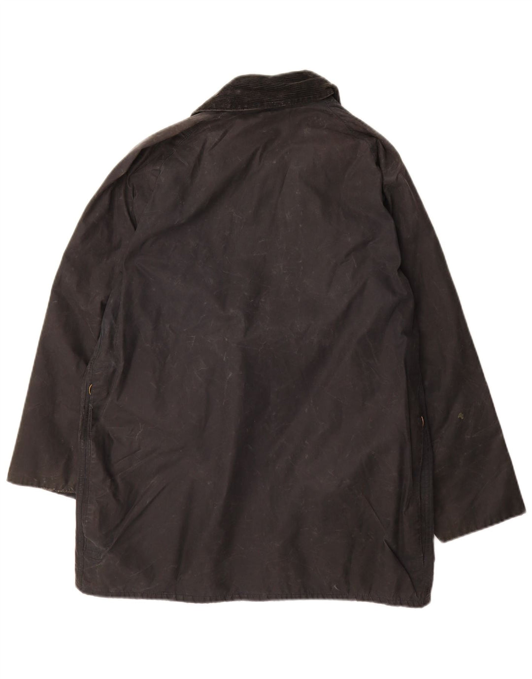 BARBOUR Muška jakna od voštanog pamuka Beaufort UK 38 Mala tamnoplava pamuk