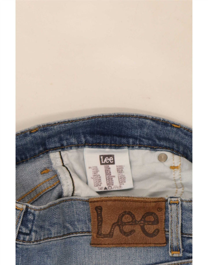 Lee Mens Brooklyn Straight Jeans W31 L27 Plavi pamuk