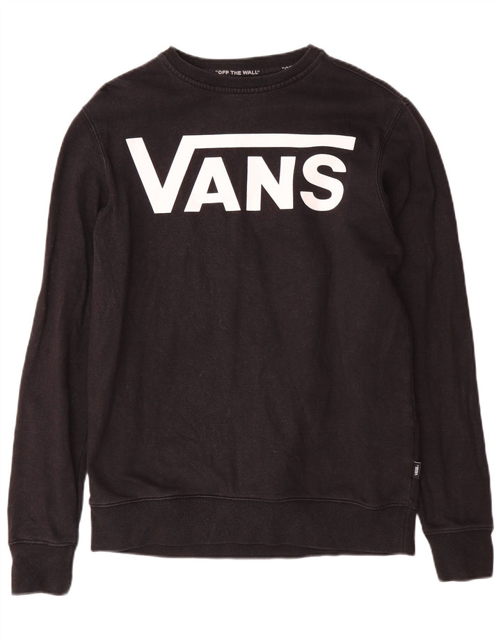 Vans muška majica s grafičkim motivima XS crni pamuk