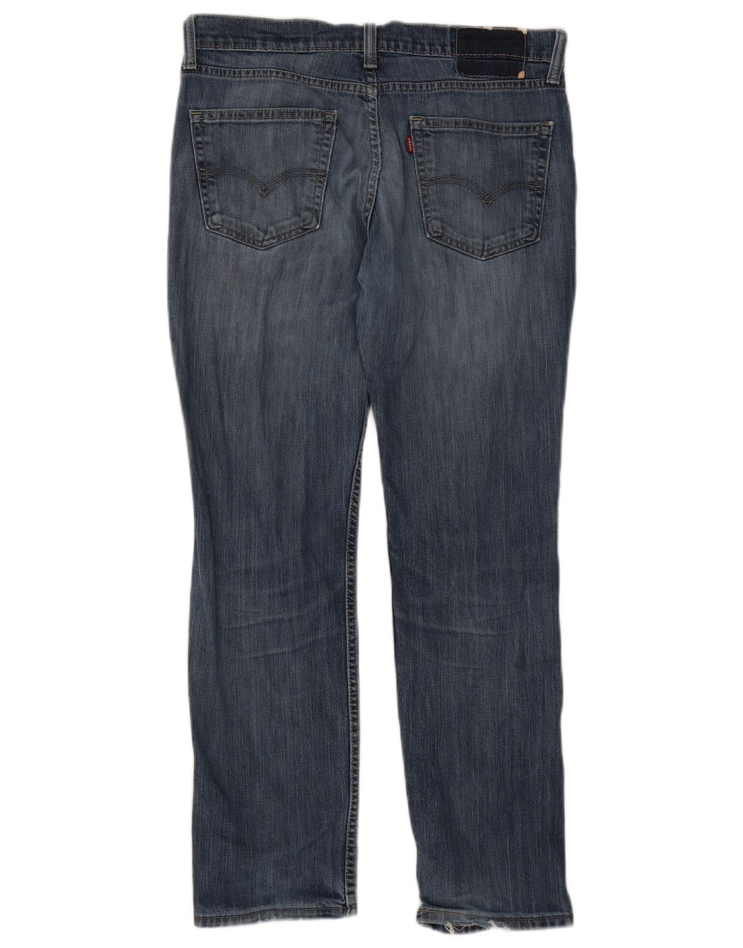 Levi's muške ravne traperice W32 L30 plavi pamuk