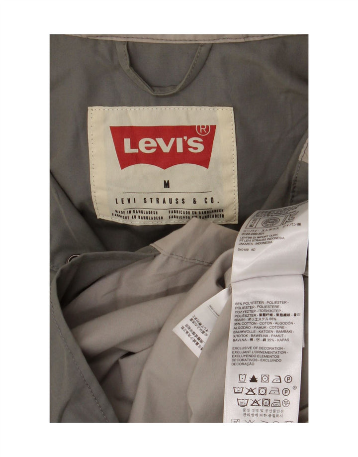 Levi's muška kišna jakna s kapuljačom UK 38 srednje zelene boje poliester